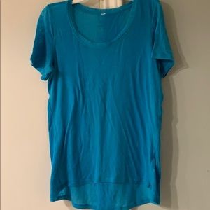 Lululemon Blue Tie Dye Top